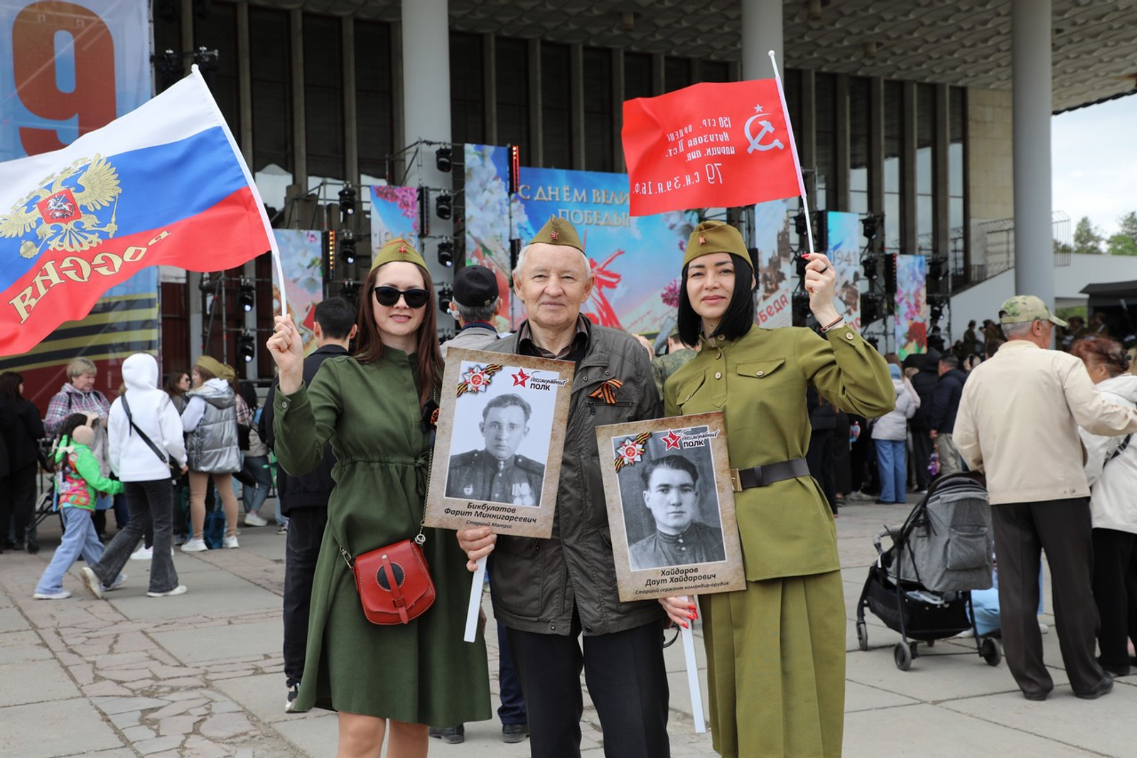 В Уфе молодежь готовится к 9 мая: акции и встречи с ветеранами