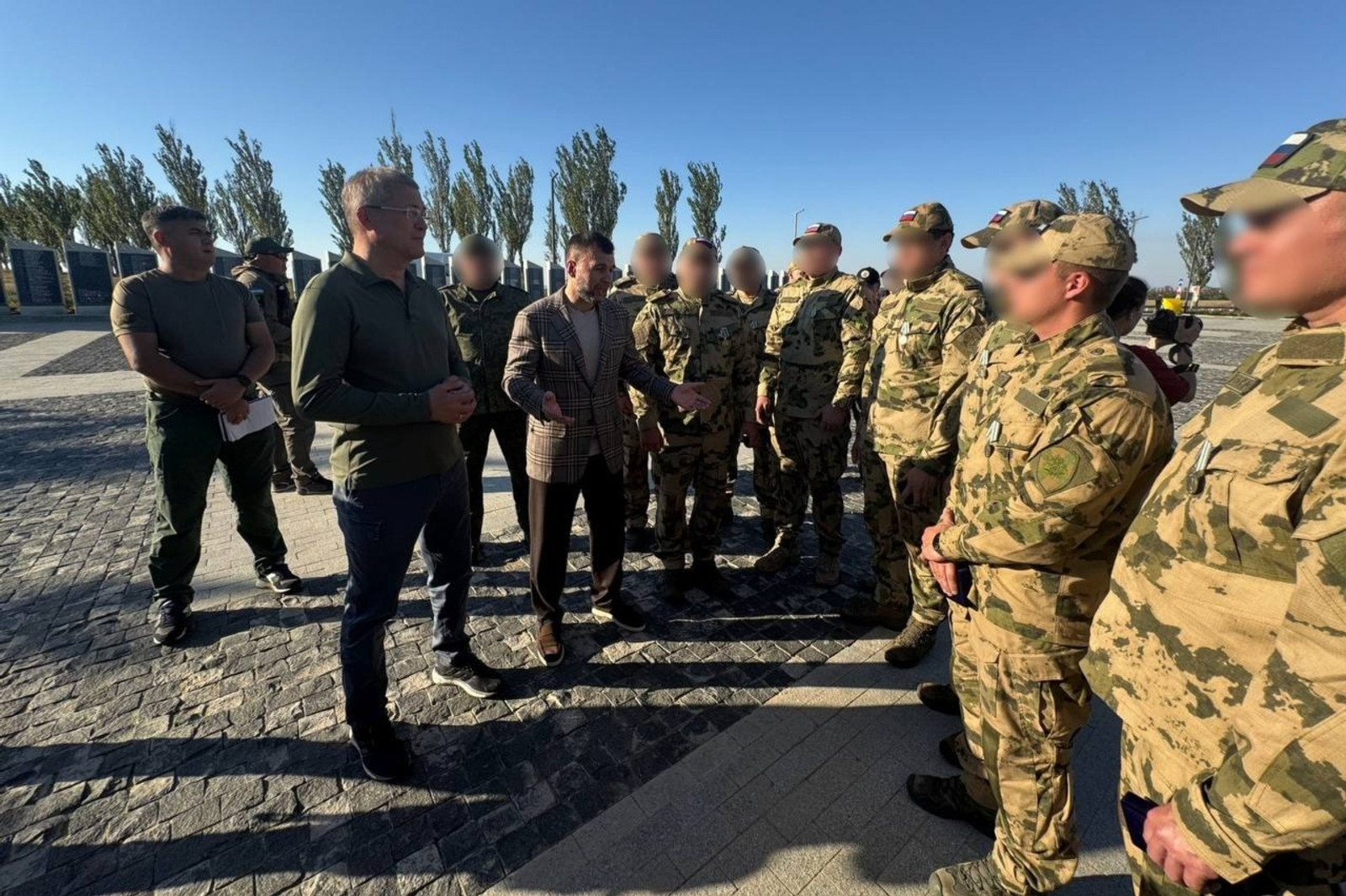 Радий Хабиров в зоне СВО наградил бойцов батальона имени Шаймуратова