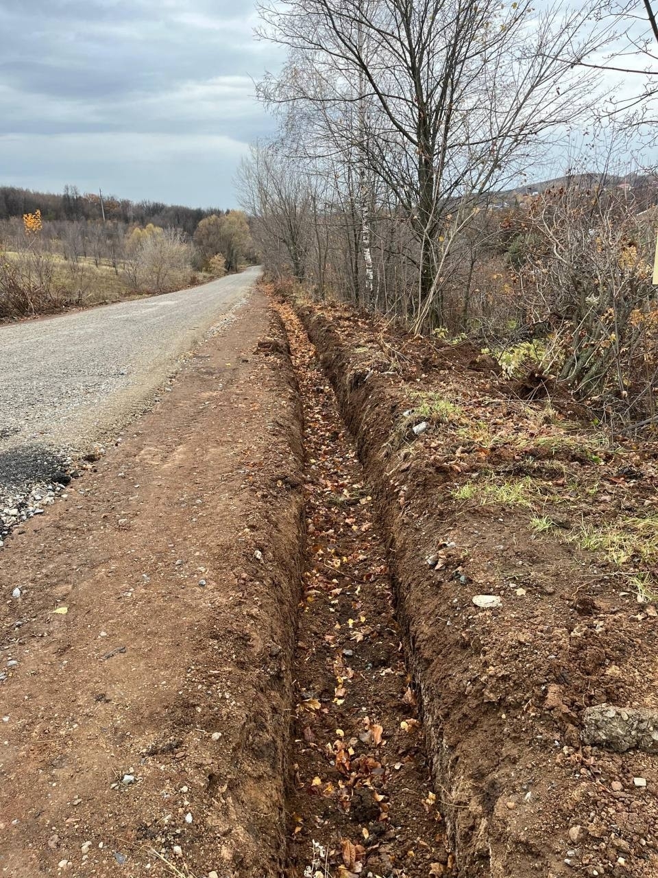 В Уфимском районе обновили дорогу к садоводческим товариществам