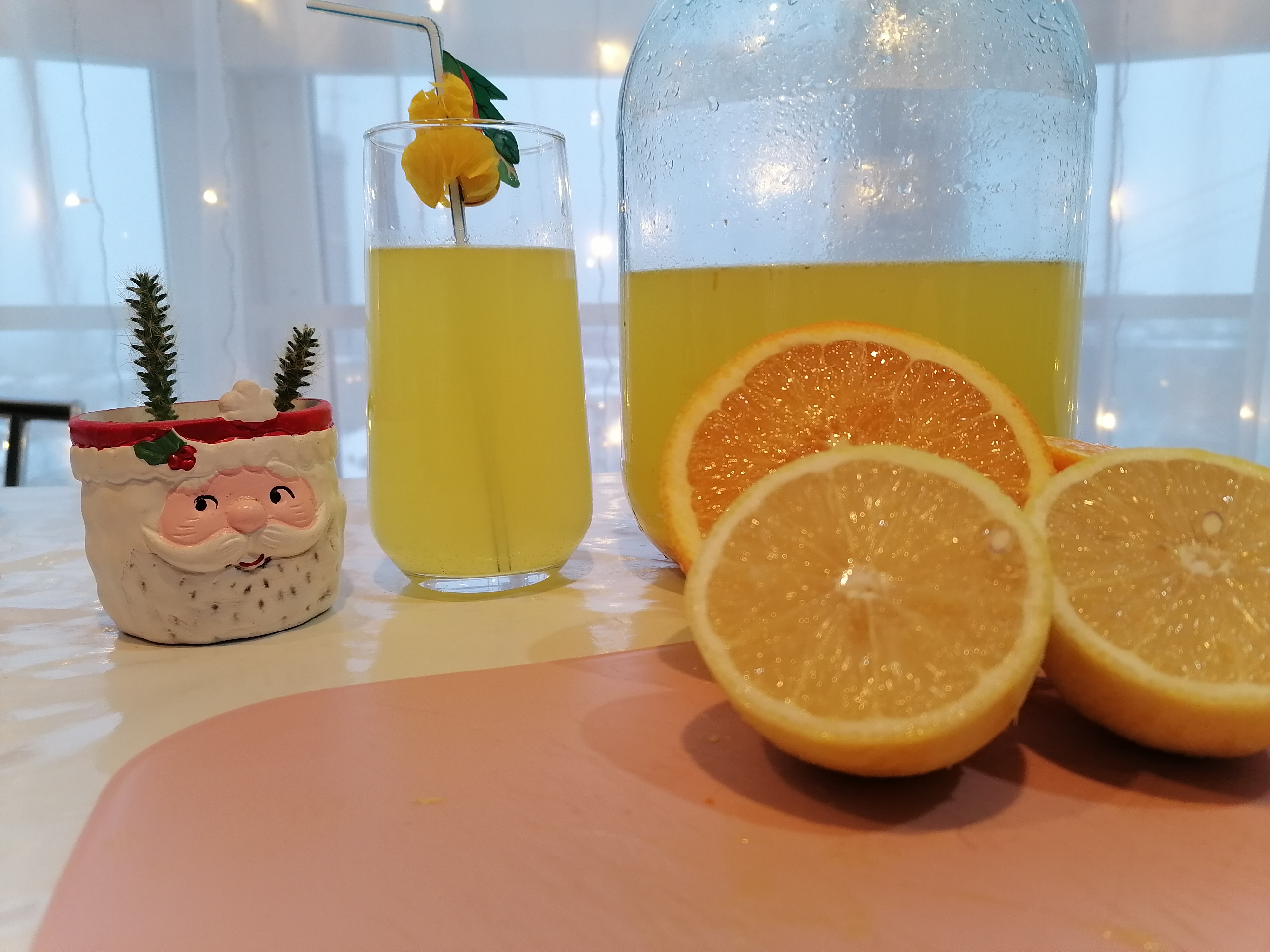 Рецепт домашнего лимонада из лимонов и апельсинов к новогоднему столу