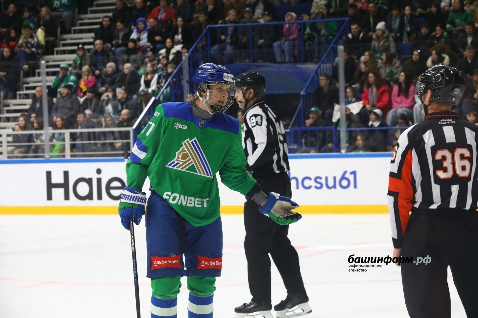 Хоккеист уфимского «Салавата Юлаева» вошёл в рейтинг игроков НХЛ