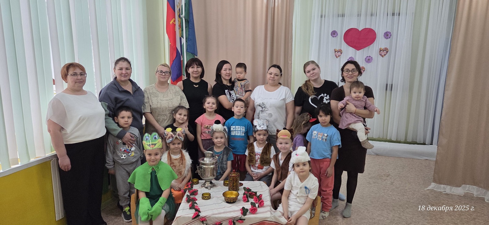 В детском саду Уфимского района чествовали многодетные семьи