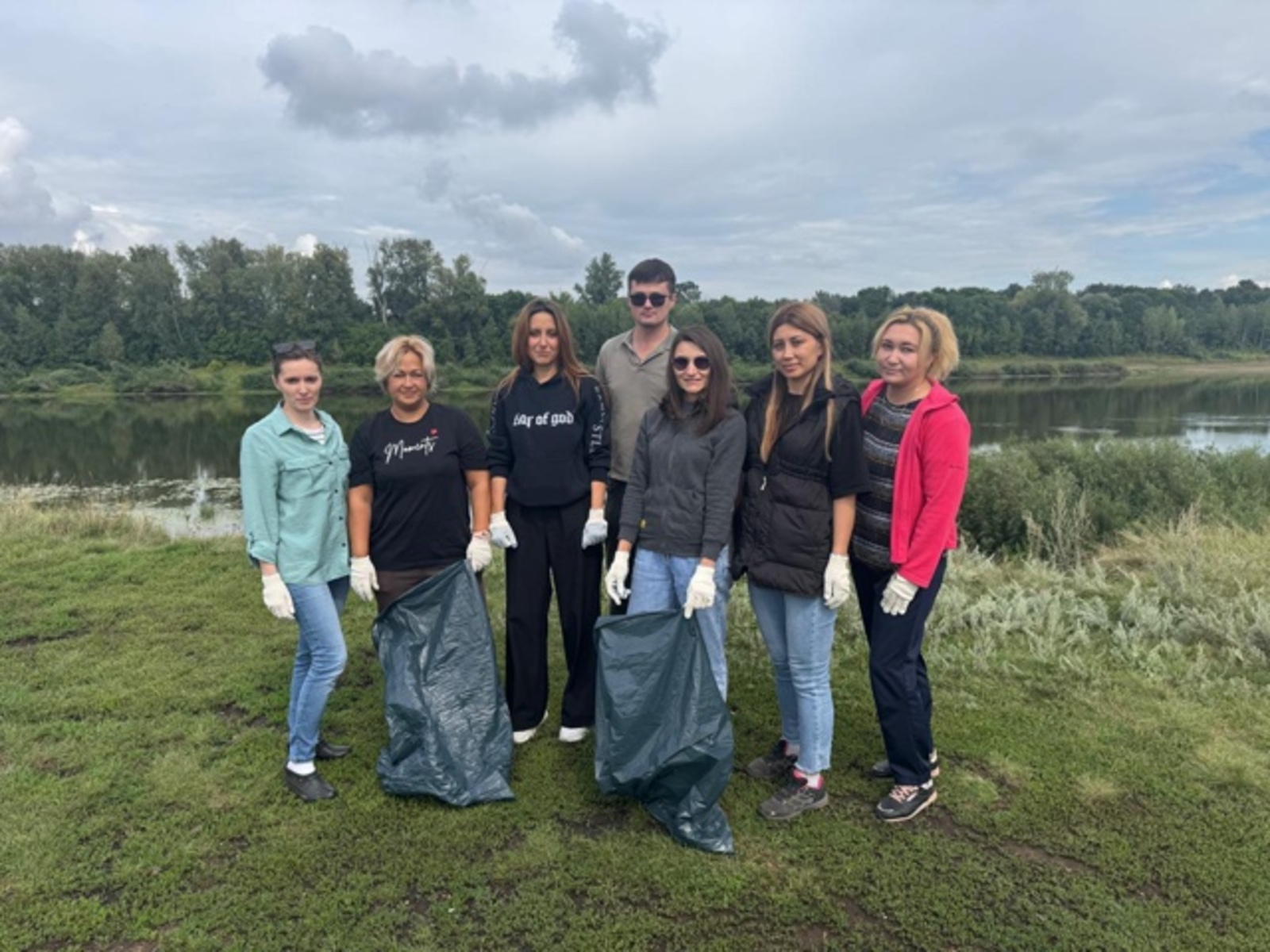 Жители Уфимского района приняли участие во всероссийской акции «Вода России»