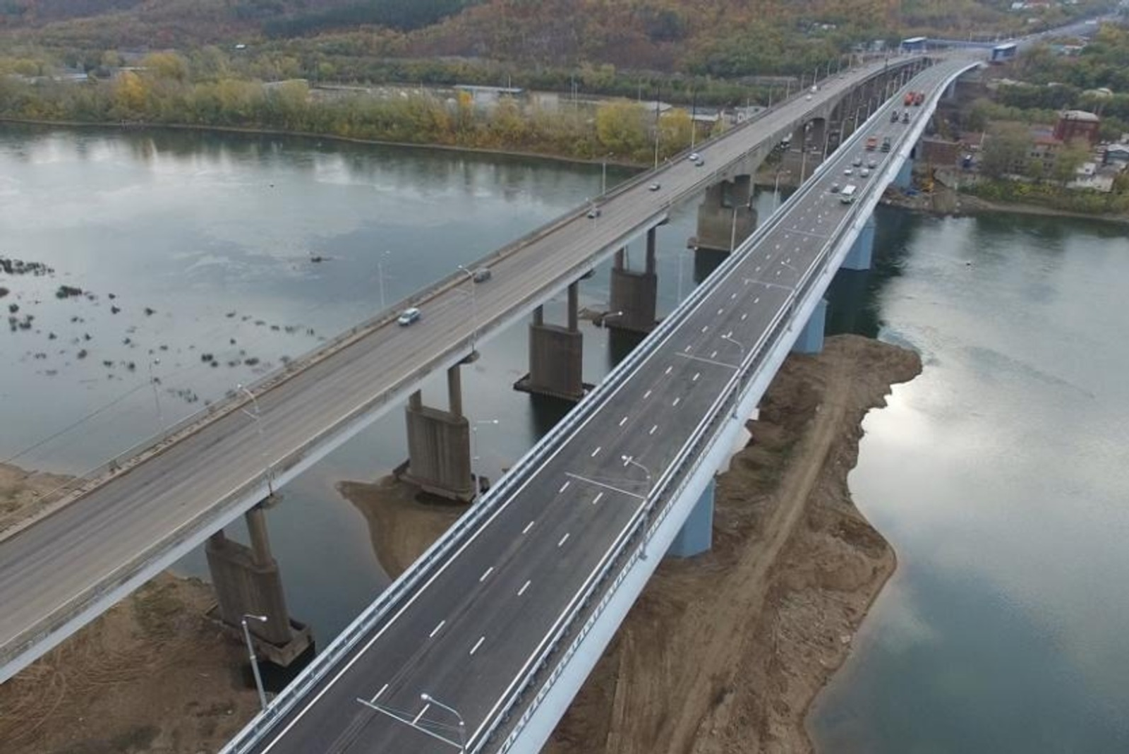 В Уфе перекроют крайнюю полосу на Затонском мосту