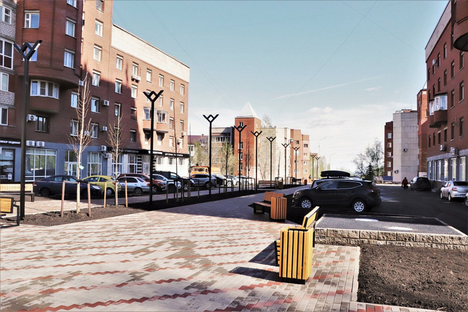 Новый сквер обустроен в столице Башкирии