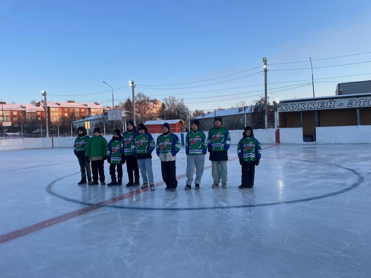 В Уфимском районе стартовал сезон детского хоккея