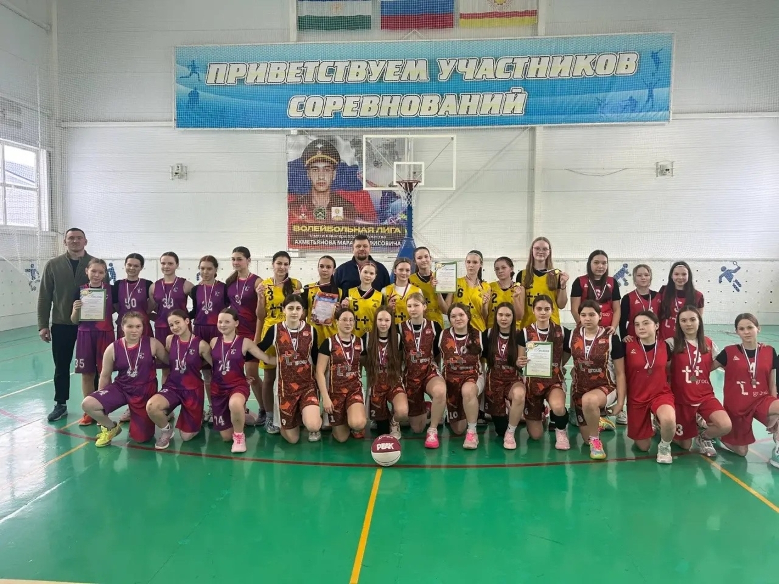 Баскетболистки Уфимского района стали серебряными призерами турнира