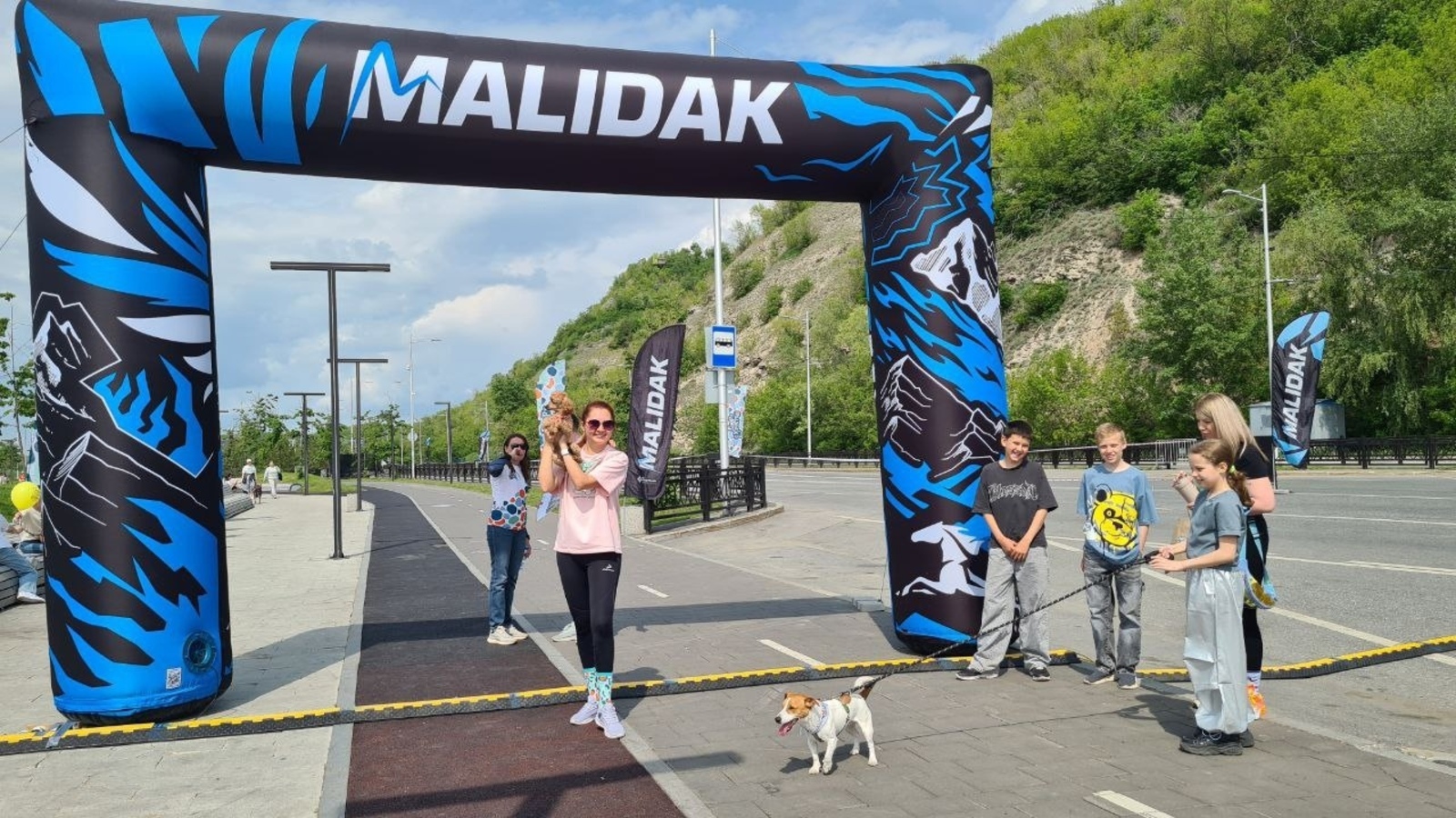 В столице Башкирии проходит благотворительный «Хвостатый забег»