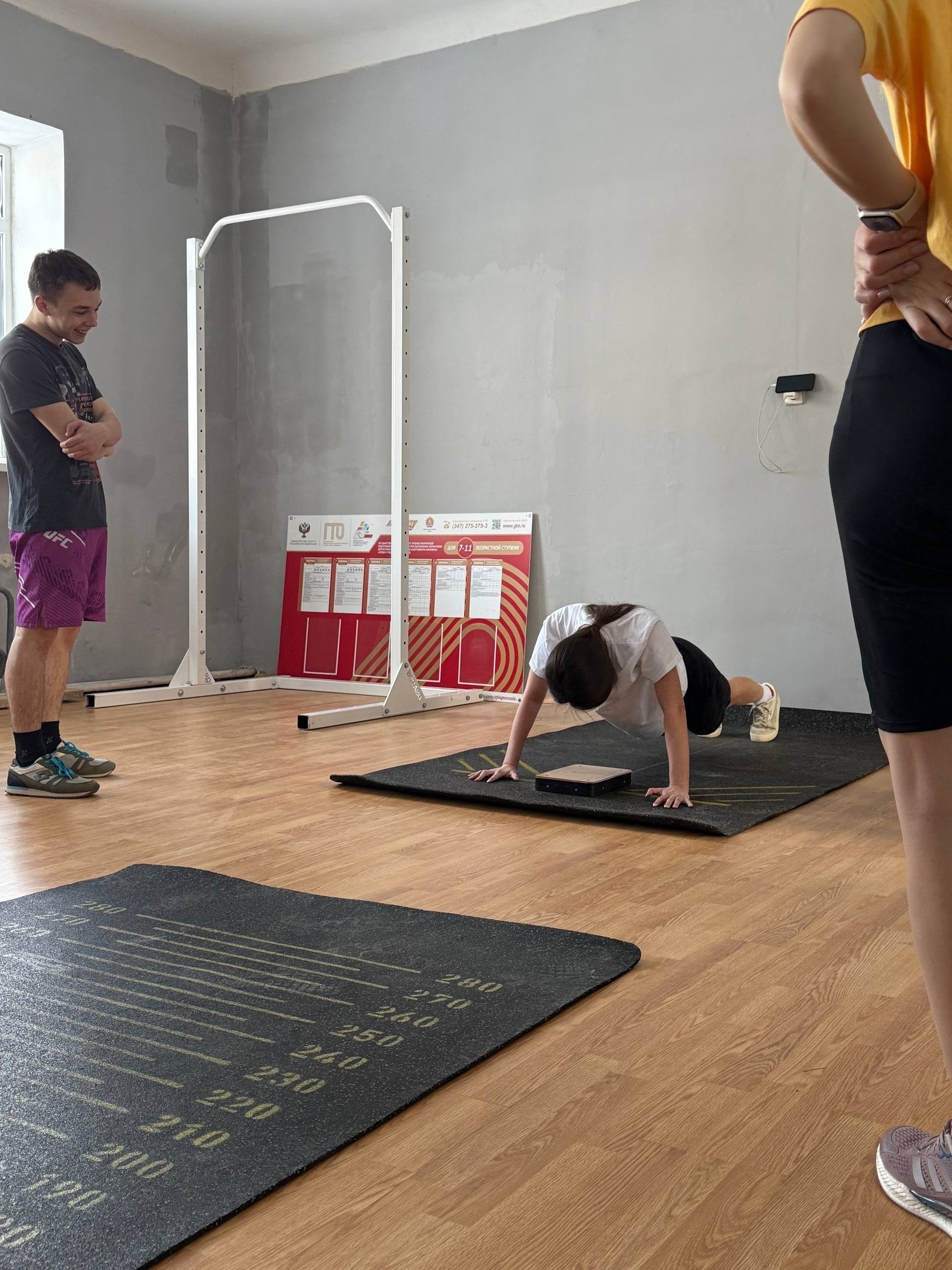 В Уфимском районе открылся современный зал для сдачи нормативов ГТО