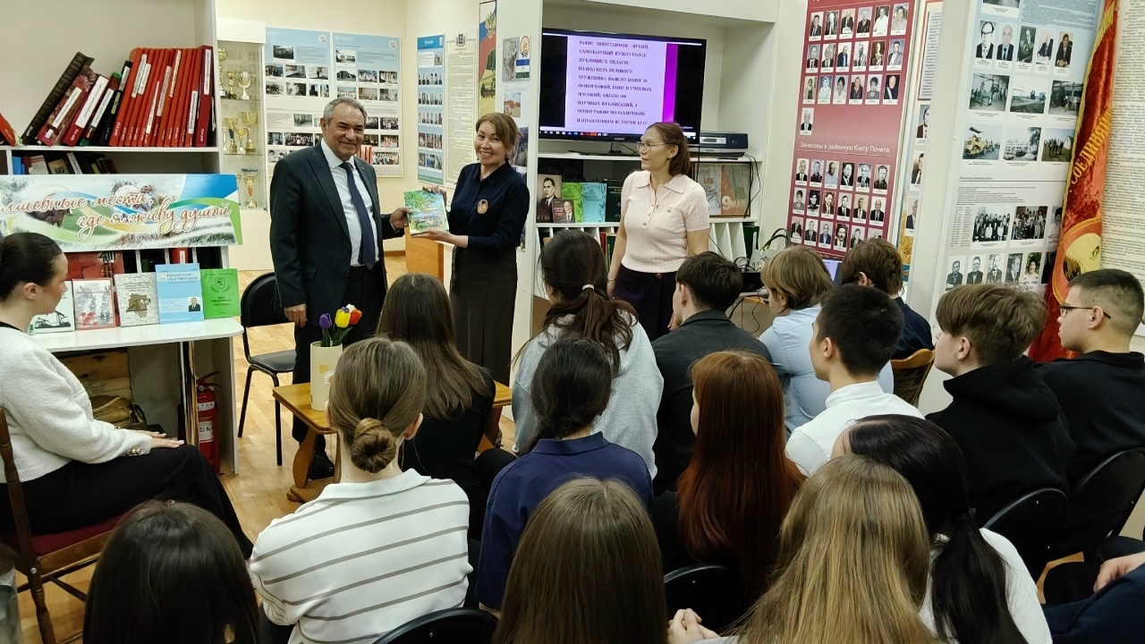 В музее Михайловки прошла встреча с профессором Зиязетдиновым