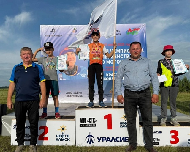 Команда Уфимского района – серебряный призёр мотокросса