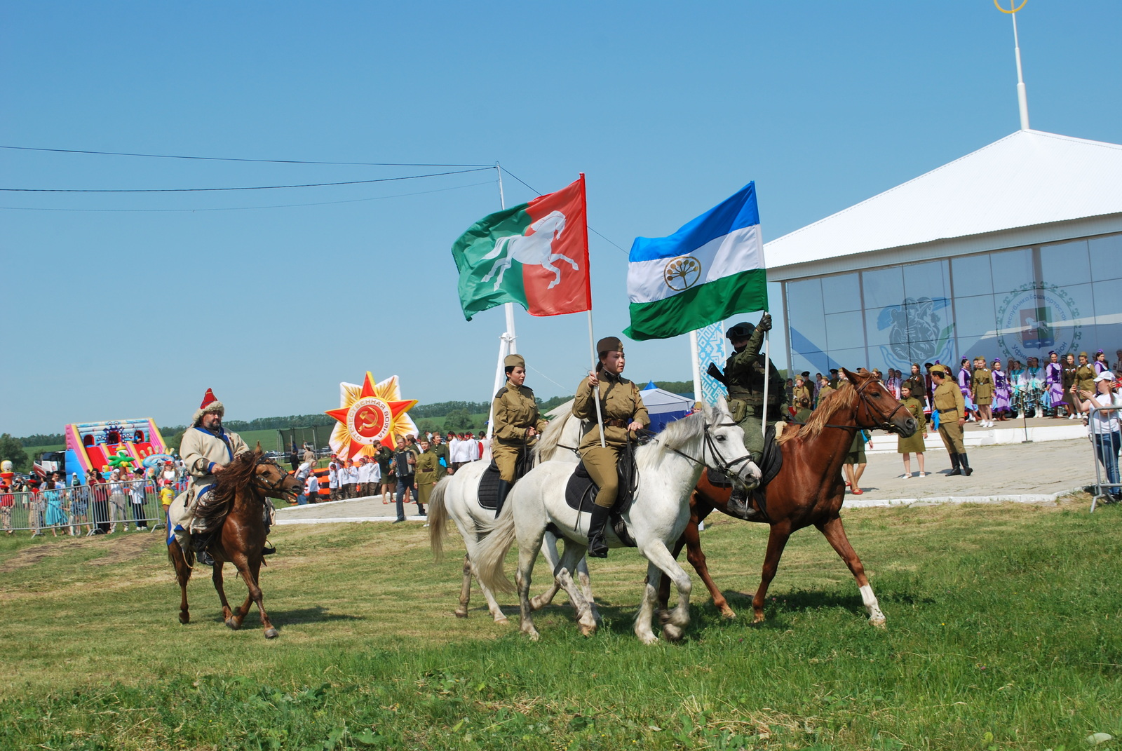В Уфимском районе состоялся Сабантуй