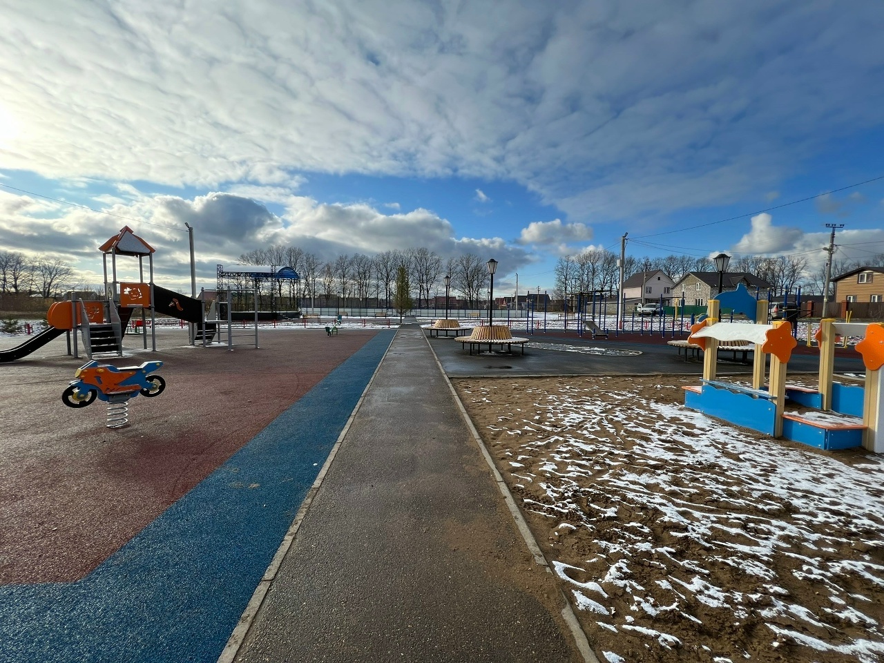 За 6 лет в Уфимском районе благоустроили 18 общественных площадок