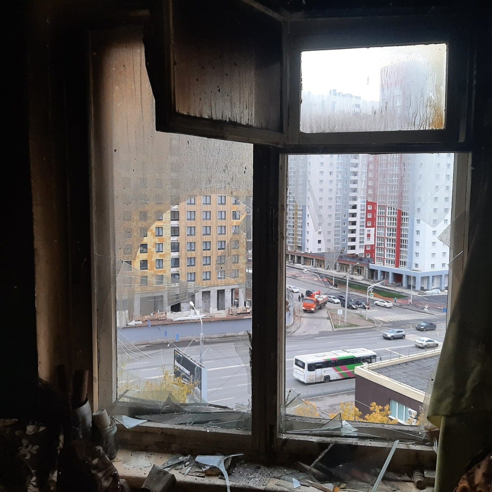 В столице Башкирии ликвидирован пожар в многоэтажке