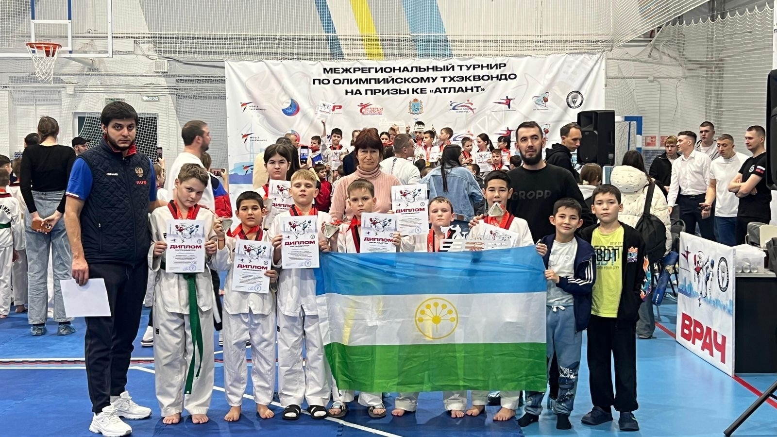Воспитанники спортшколы Уфимского района завоевали 17 медалей на турнире