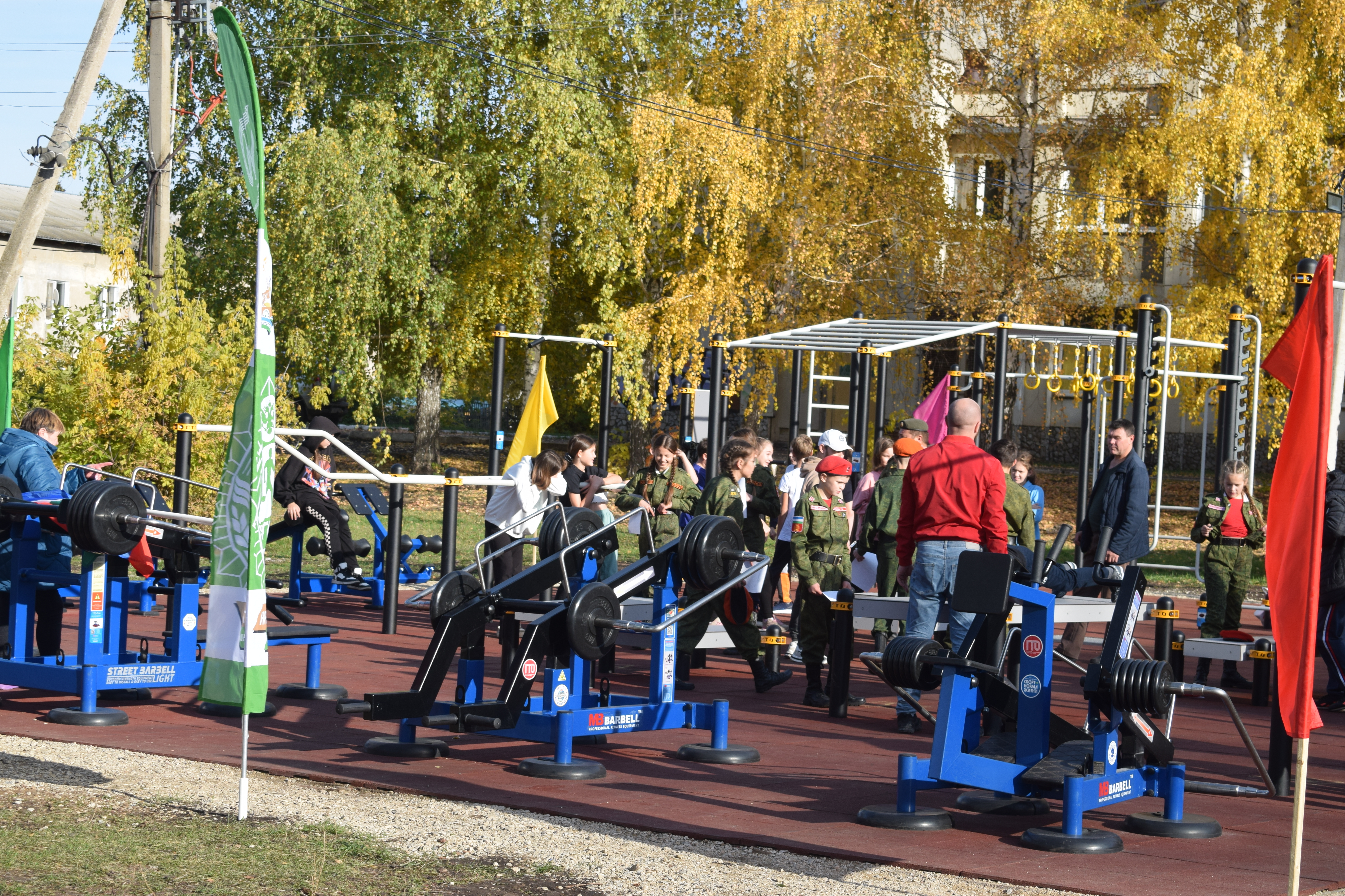 Новую спортивную площадку открыли в с. Миловка Уфимского района в рамках нацпроекта «Демография»