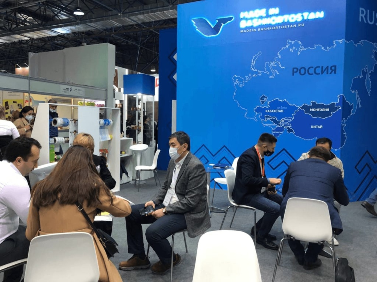 Компании Башкортостана провели более 50 встреч в первый день Международной выставки FoodExpo Qazaqstan 2021