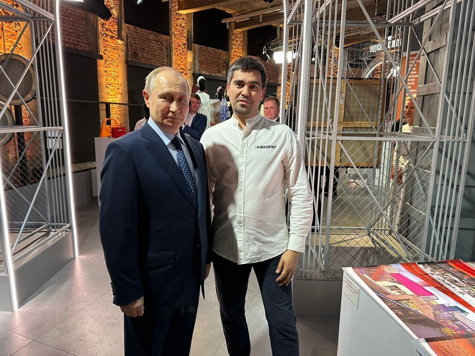 Путин ознакомился с проектом уфимского «Арт-Квадрата»
