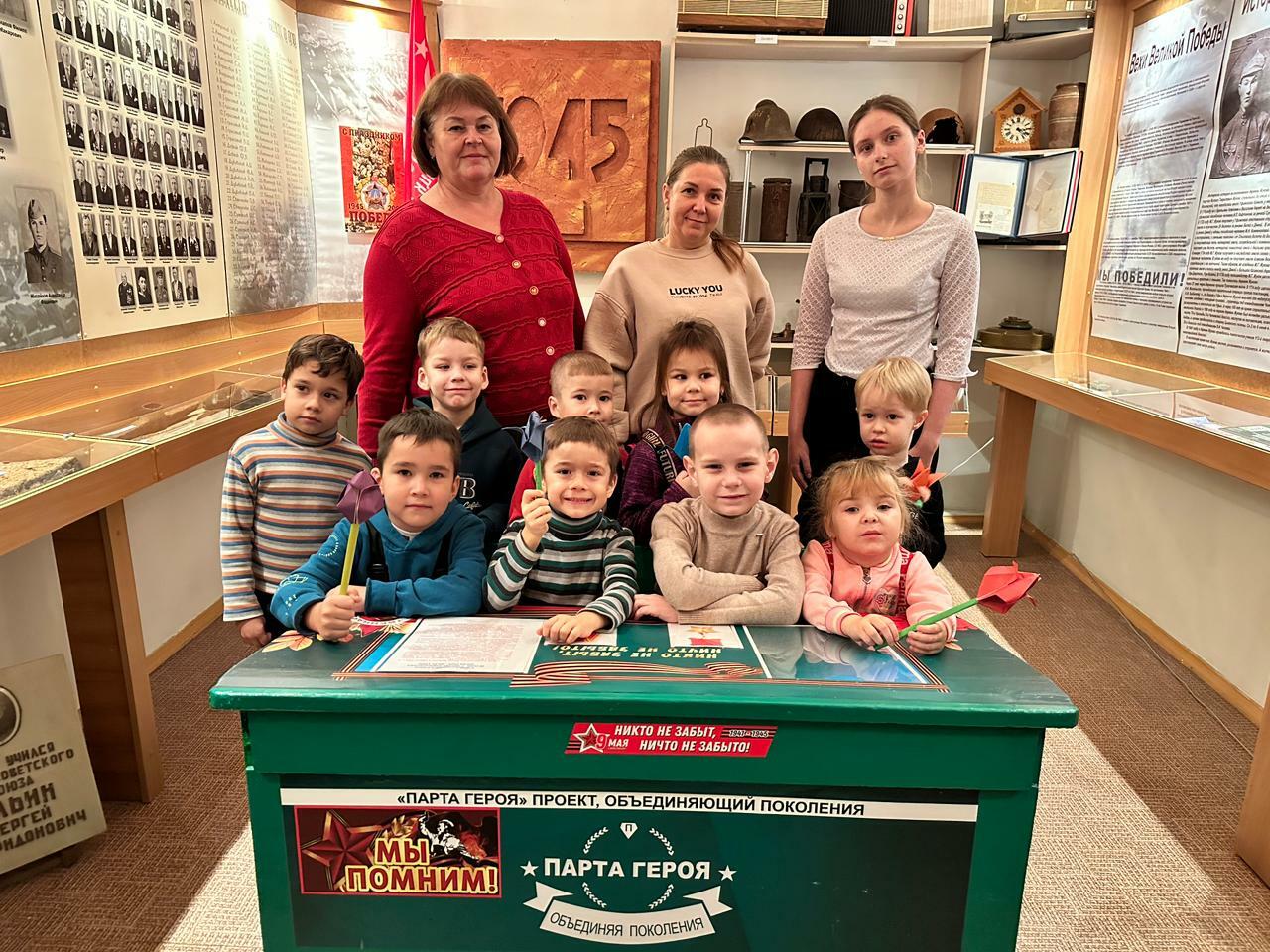 Воспитанники детского сада «Ласточка» впервые побывали в школе села Жуково