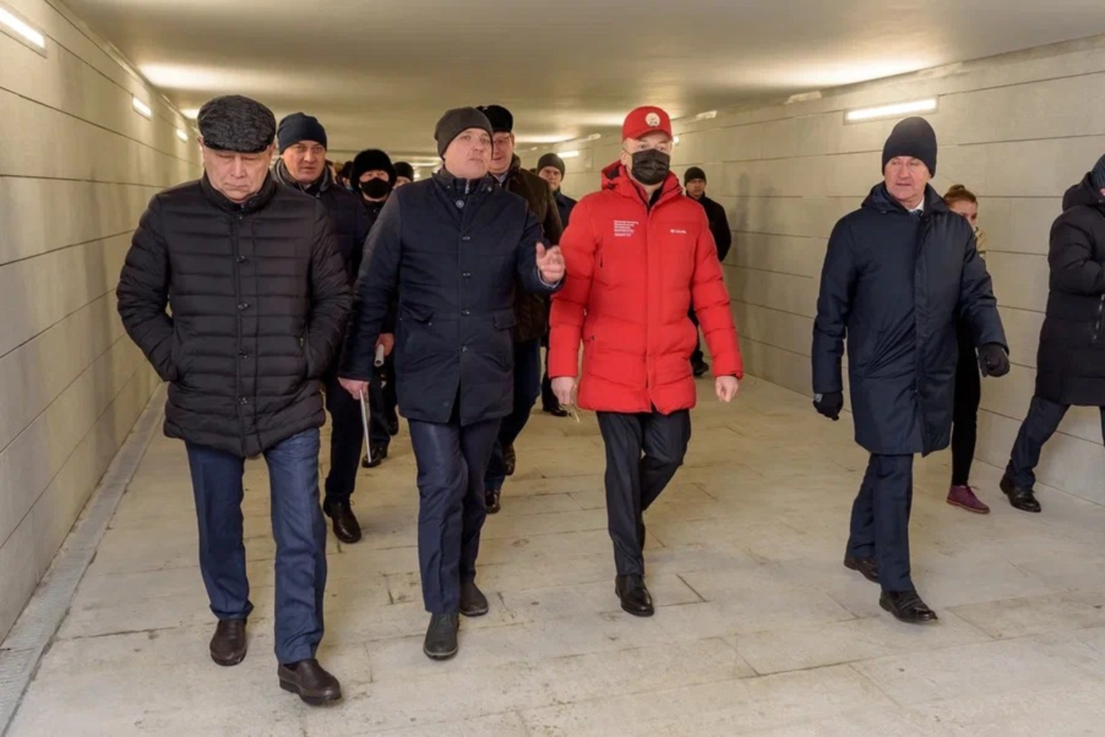Премьер-министр Башкирии принял участие в открытии на Монументе Дружбы подземного перехода