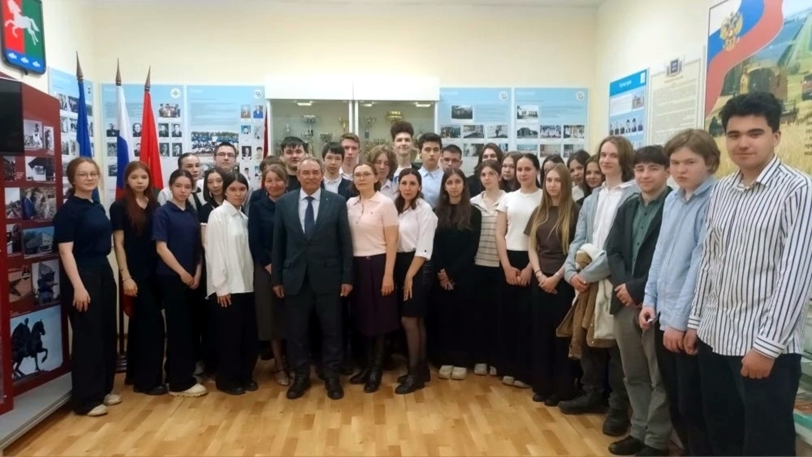 В музее Михайловки прошла встреча с профессором Зиязетдиновым