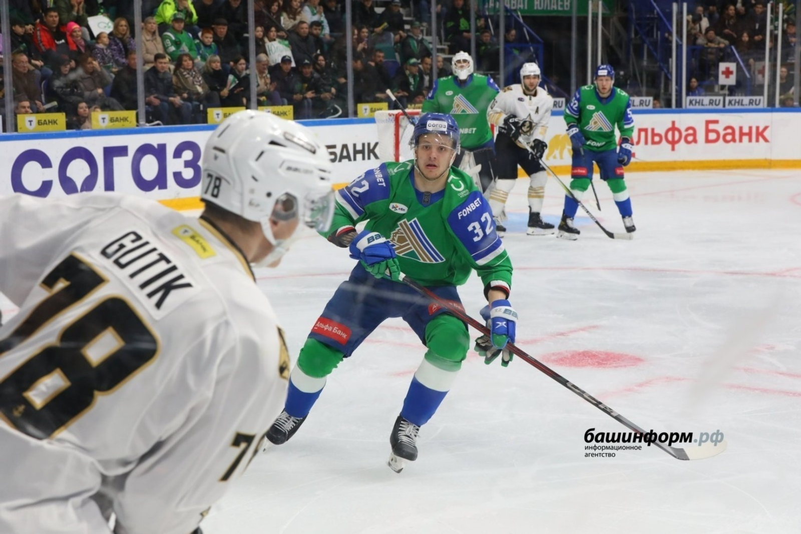 «Салават Юлаев» откроет домашнюю серию матчей встречей с «Адмиралом»