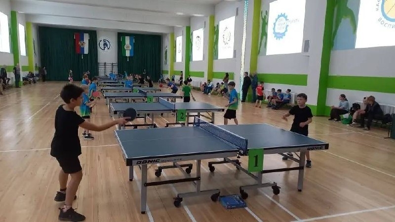 Юные теннисисты Уфимского района вошли в десятку лучших на первенстве Башкирии