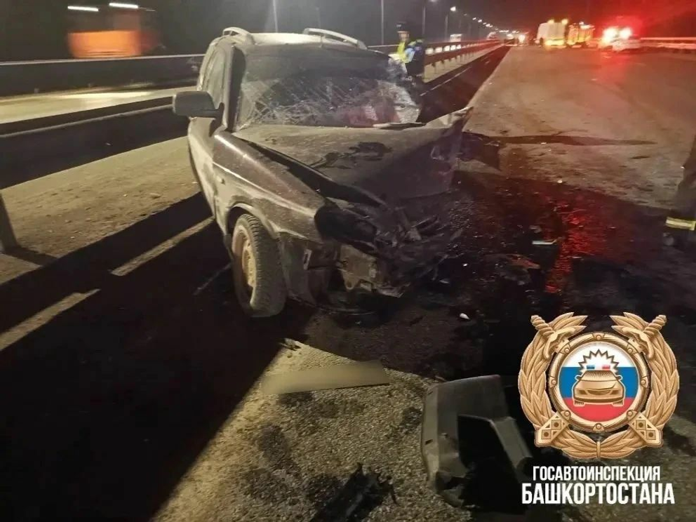 Массовое ДТП в Уфимском районе: пятеро пострадавших в больнице